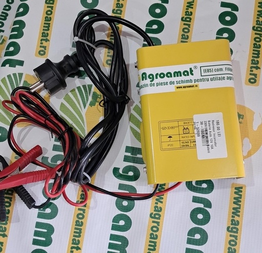 [126677] Redresor Incarcator Baterie Auto 12V 10A 230V/180W pentru Baterii 30-150Ah