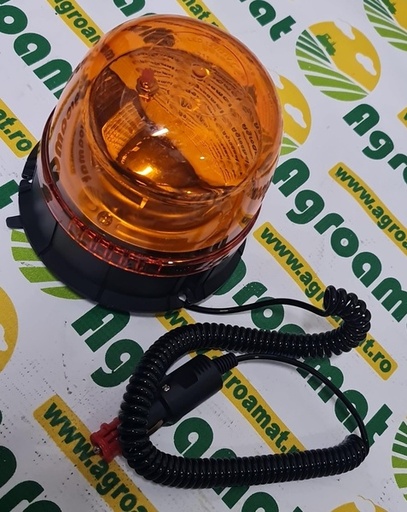 [127227] Girofar LED Magnetic cu Mufa 12/24v