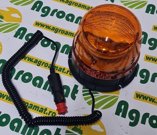 [127229] Girofar LED magnetic cu mufa 12-24V
