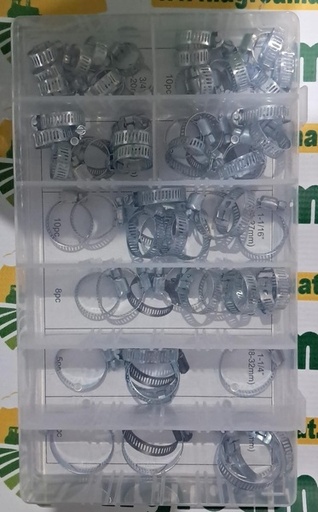 [130173] Trusa Coliere de Strangere cu Surub 64Buc