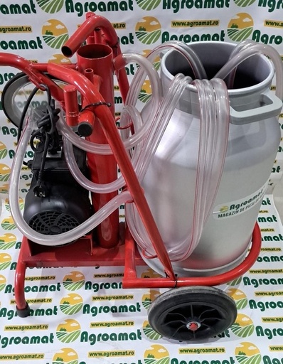 [130509] Aparat de Muls Vaci 2 posturi 40L Aluminiu