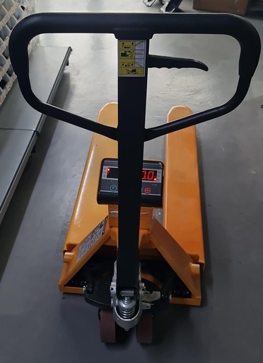 [130743] Transpalet Manual 2T cu Cantar Electronic