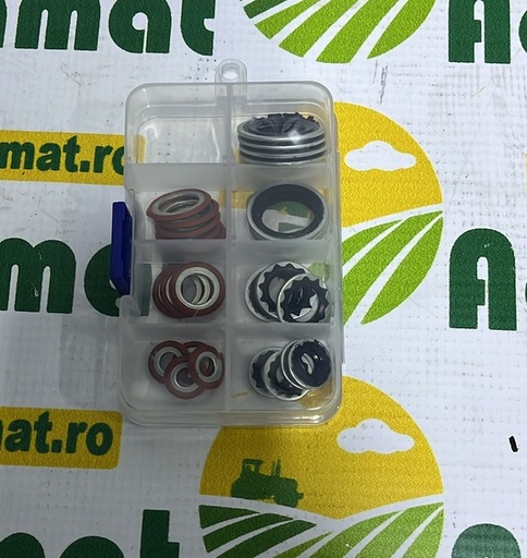 [133215] Trusa Garnituri Metal cu Cauciuc  24 piese