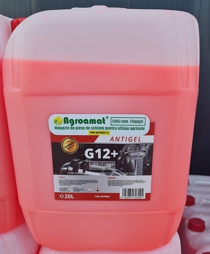 [133886] Antigel G12  Rosu/Roz -38 20L Concentrat