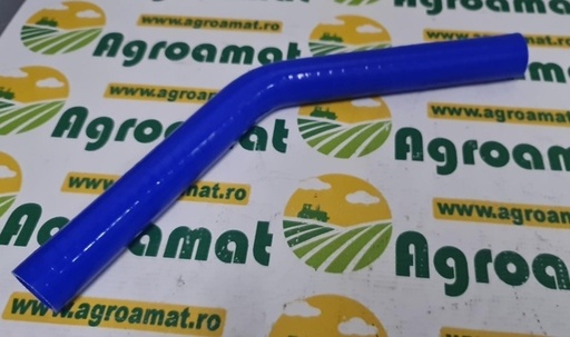 [135202] Furtun Cotit Silicon 45 Grade cu Insertie Textila 28x200x200mm