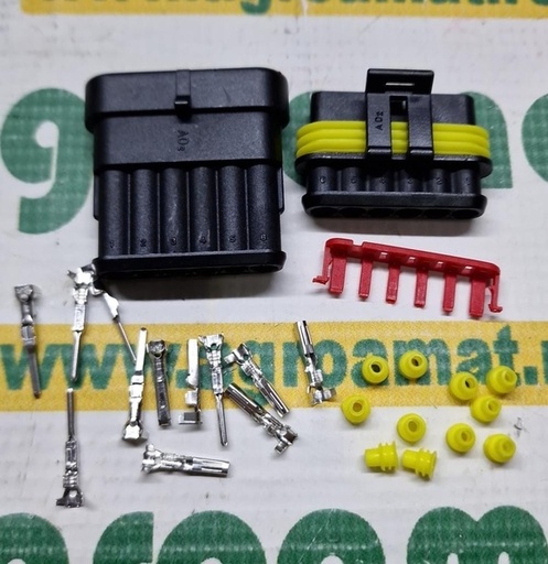 [136188] Set Conector AMP , 6Pini