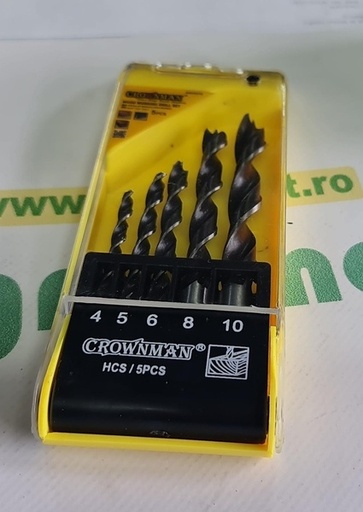 [138314] Set 5 Burghie Elicoidale 4-10mm
