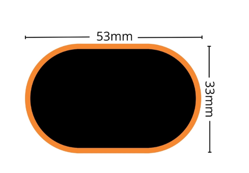 [139715] Petic Vulcanizare Oval 33x53mm