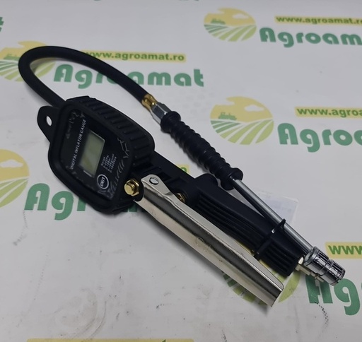 [140395] Pistol Umflat Roti cu Furtun 400mm si Manometru Digital 0-18 bar