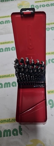 [140745] Set Burghie Pentru Metal 1-13mm 25 Buc