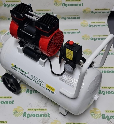 [141314] Compresor Aer 50L, Motor 2 Cilindri 1.5KW/2.1CP