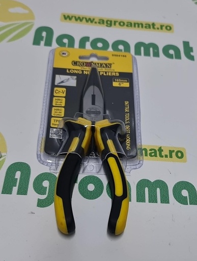 [141413] Cleste Patent cu Varf Lung Ascutit 165mm