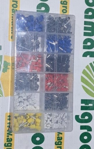 [141707] Trusa Pini Terminali Electrici Izolati 0.5-6mm² 775 Buc