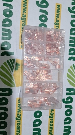 [141743] Trusa Papuci Electrici Cupru Neizolati Inel 10-100A 120 Buc