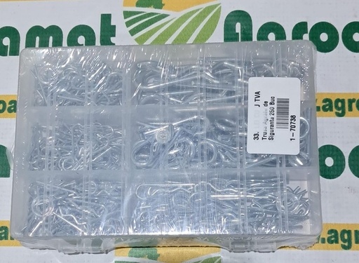 [141753] Trusa Agrafe de Siguranta 250 Buc